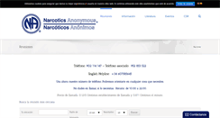 Desktop Screenshot of narcoticosanonimos.es